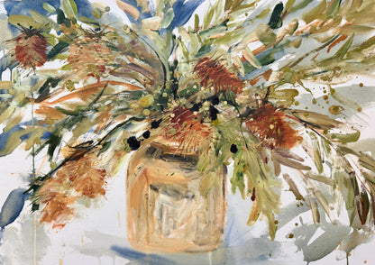 Kerry Bruce, Nourish, Oil on Canvas