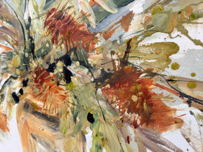 Kerry Bruce, Nourish, Oil on Canvas