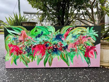 Kerry Bruce, Lush, Acrylic on Canvas