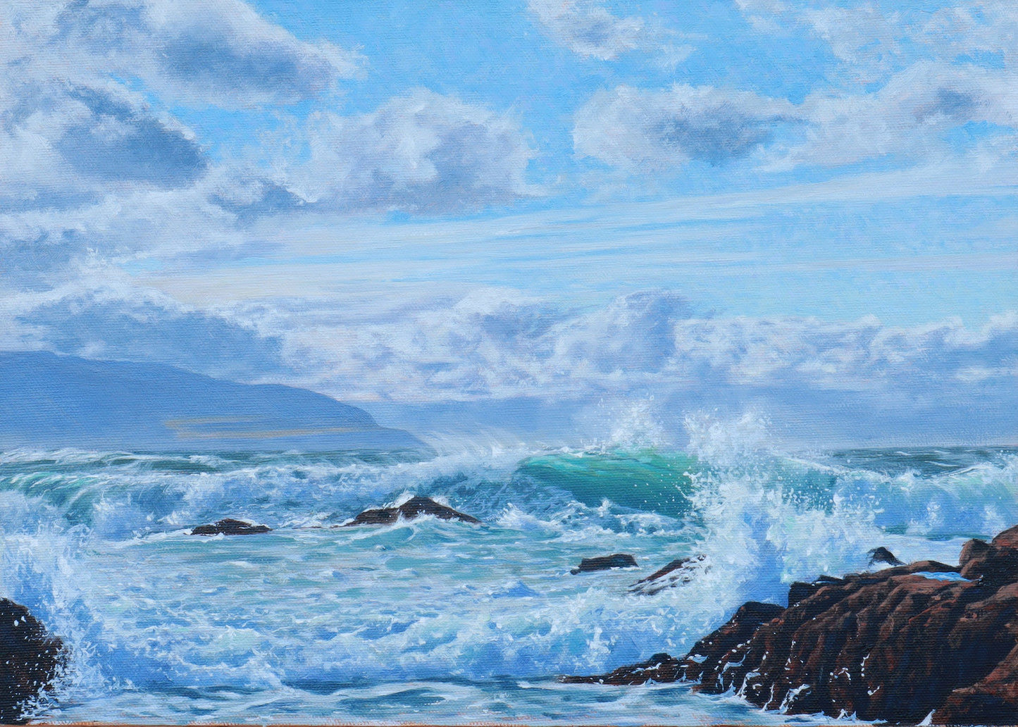 Daniel Beresford, Majestic, Oil on Canvas