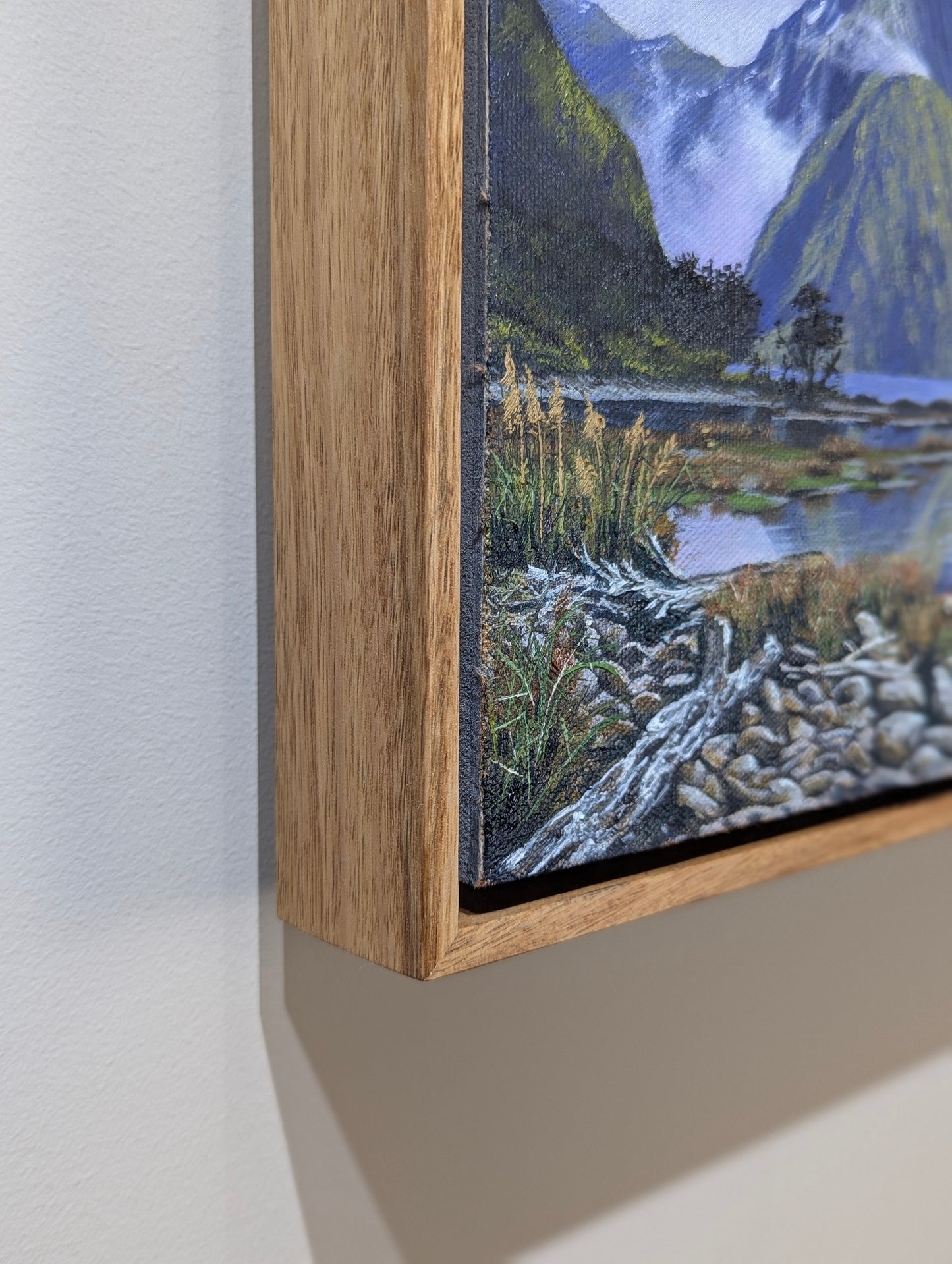 Daniel Beresford, Milford Sound, Oil on Canvas Panel