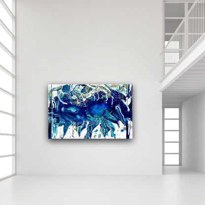 Alisa Beak, Murmuring Shores, Oil and Mixed Medium on Canvas