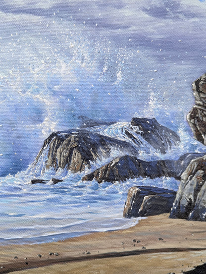 Daniel Beresford, Path to the Sea, Oil on Canvas