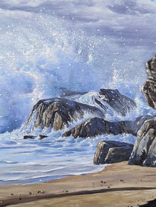 Daniel Beresford, Path to the Sea, Oil on Canvas