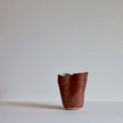 Shellie Christian, Stories that take Shape  Art Vessel 5- Hand sculpted art vessel