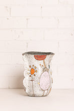 Load image into Gallery viewer, Shellie Christian, Whimsical Wilderness Vessel 2, Ceramic Sculpture
