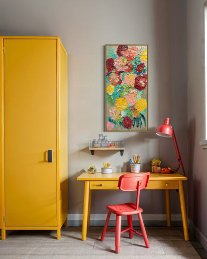 Kerry Bruce, Native Brush, Oil on Canvas