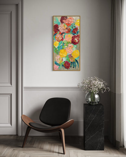 Kerry Bruce, Native Brush, Oil on Canvas