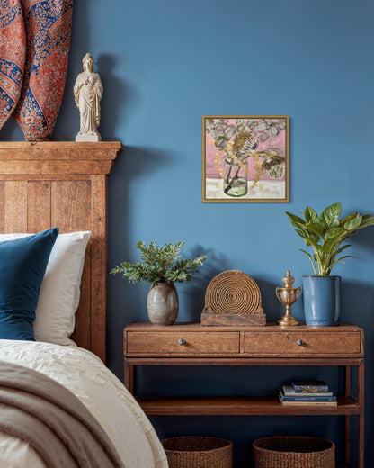 Kerry Bruce, Flora, Oil on Canvas Board