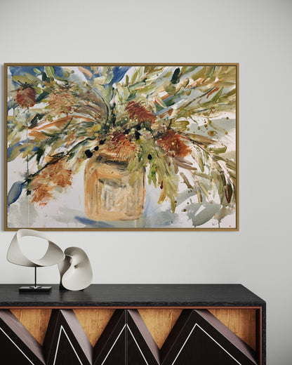Kerry Bruce, Nourish, Oil on Canvas