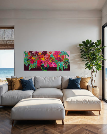 Kerry Bruce, Lush, Acrylic on Canvas