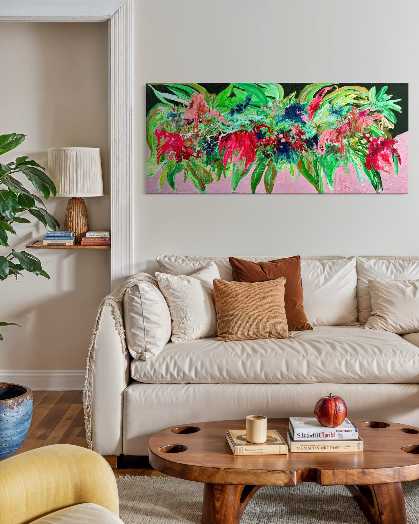 Kerry Bruce, Lush, Acrylic on Canvas