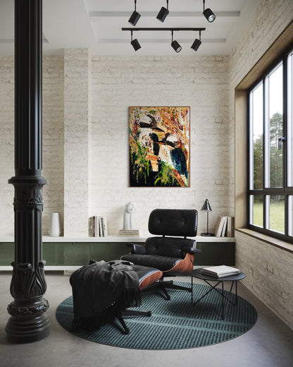 Kerry Bruce,  Guardians of the Gum Tree, Acrylic on Canvas