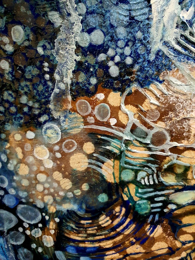 Jennifer Luck, Spritz, Oil on Canvas