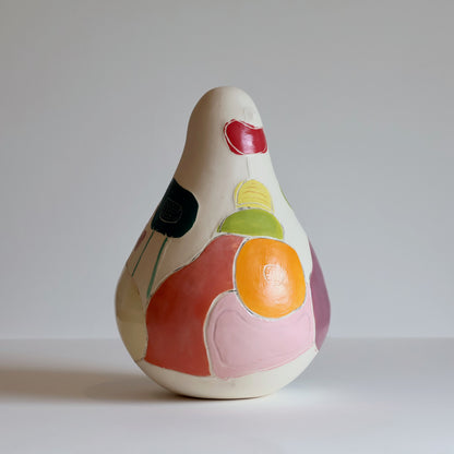 Shellie Christian, Stories that Take Shape Bird 13 - Hand sculpted Ceramic
