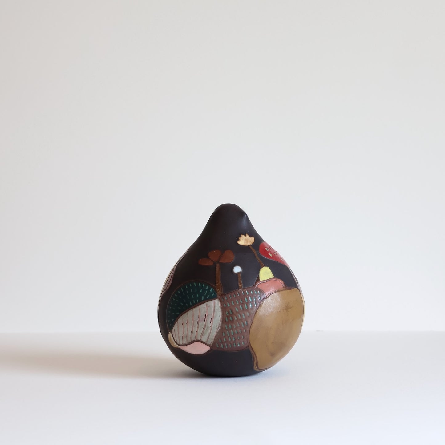 Shellie Christian, Stories that Take Shape Bird 1  - Hand sculpted Ceramic