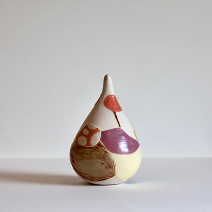 Shellie Christian, Stories that Take Shape Bird 9 - Hand sculpted Ceramic