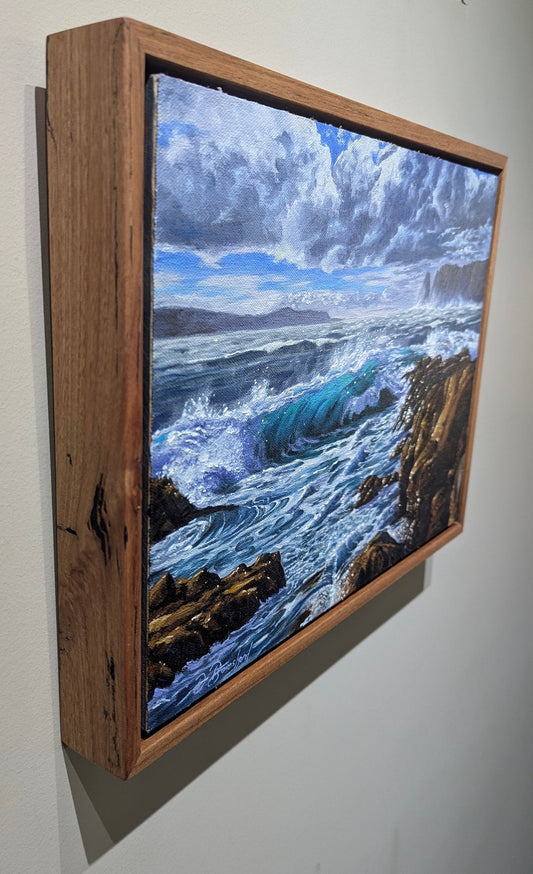 Daniel Beresford, Storms on the Horizon, Oil on Canvas Panel