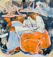 Load image into Gallery viewer, Pav Spencer,  Stormy Weather With You  Mixed Media on Canvas
