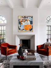 Load image into Gallery viewer, Pav Spencer,  Stormy Weather With You  Mixed Media on Canvas
