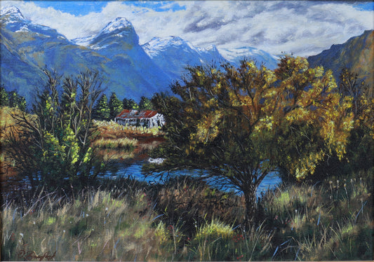 Daniel Beresford, The High Country, Oil on Canvas Panel
