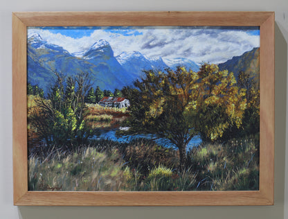 Daniel Beresford, The High Country, Oil on Canvas Panel