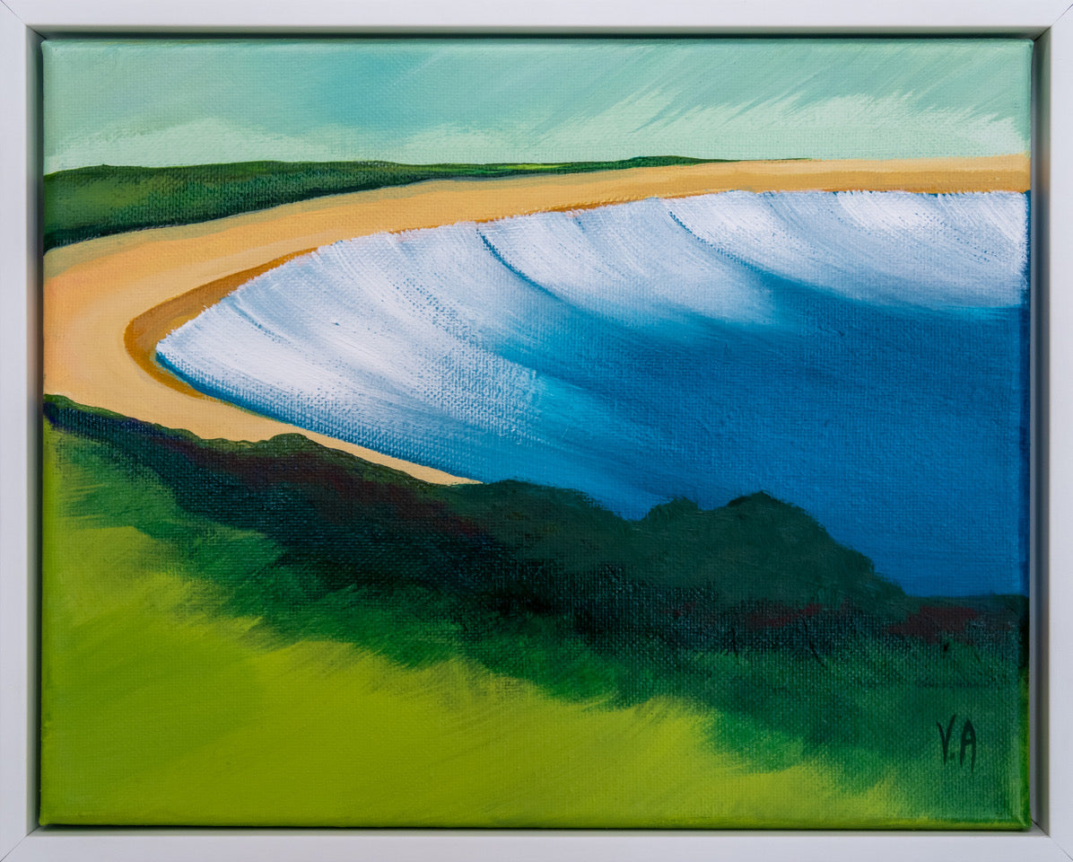 Vanessa Anderson, Coast, Acrylic on Canvas