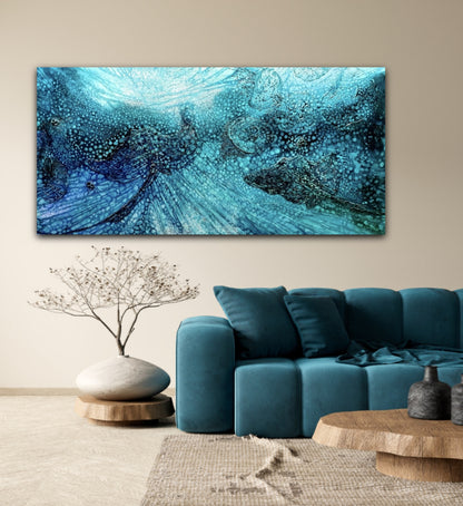 Jennifer Luck,Utopian Rays,  Oil on Canvas