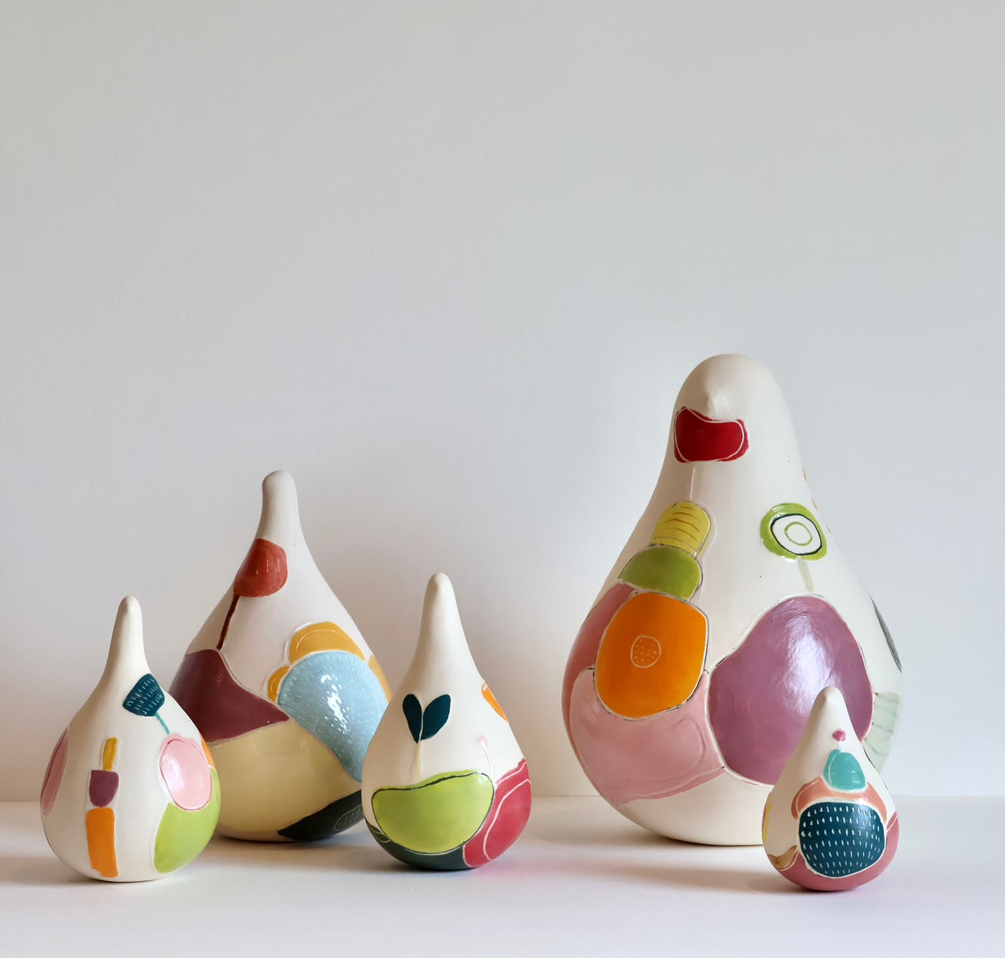 Shellie Christian, Stories that Take Shape Bird 9 - Hand sculpted Ceramic