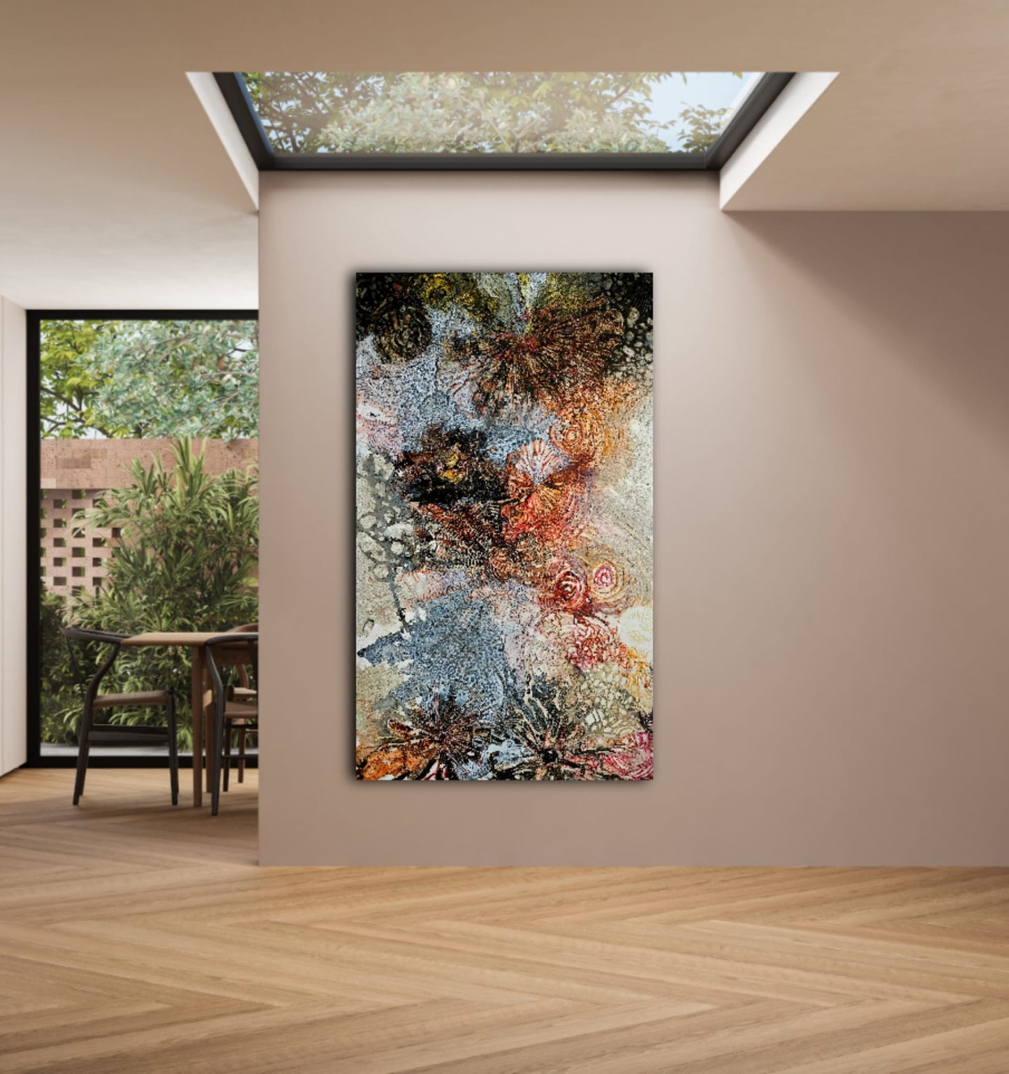 Jennifer Luck, Order of Chaos, Oil on Canvas