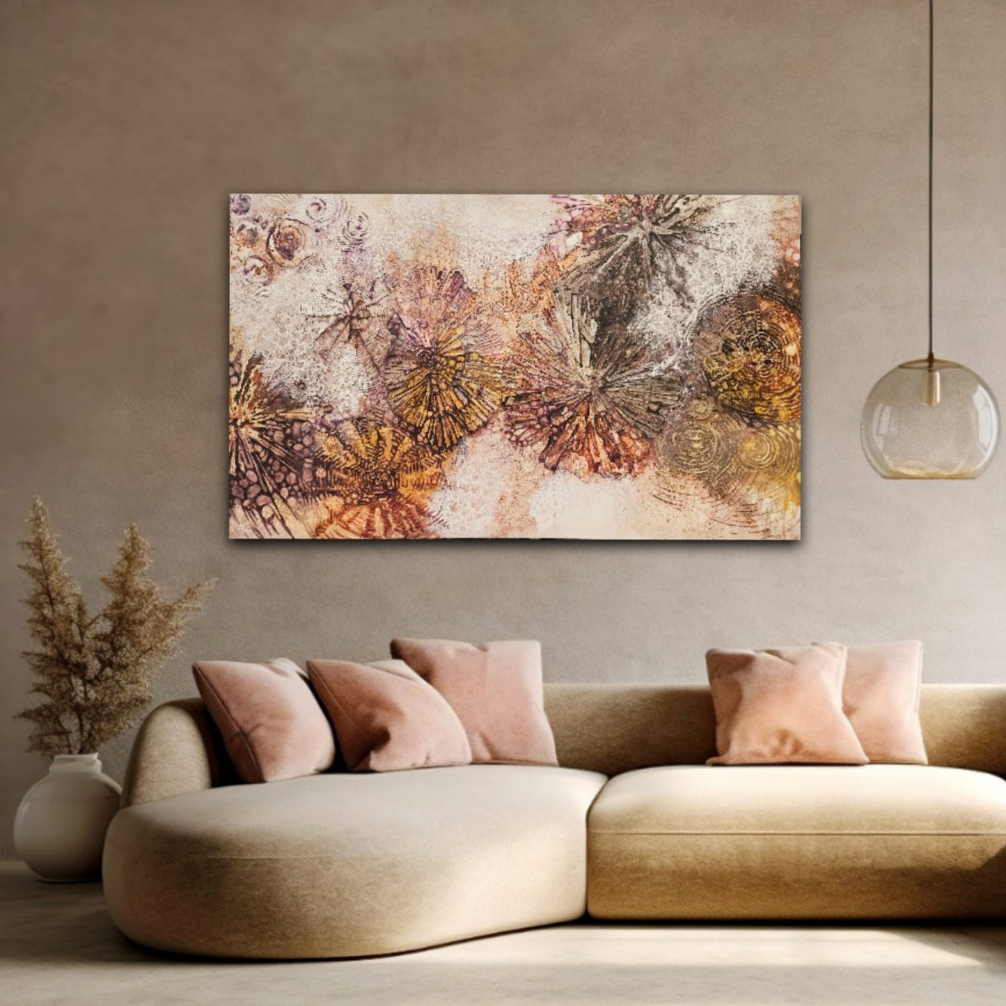 Jennifer Luck, Serene Chaos, Oil on Canvas