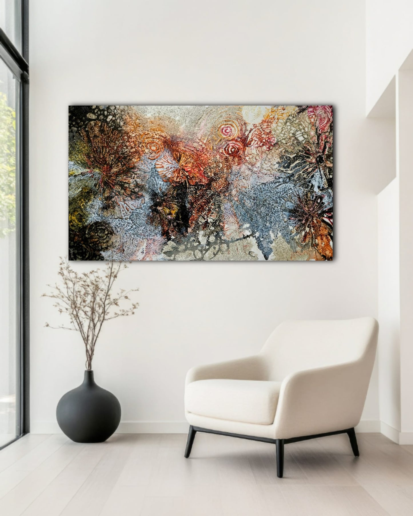 Jennifer Luck, Order of Chaos, Oil on Canvas