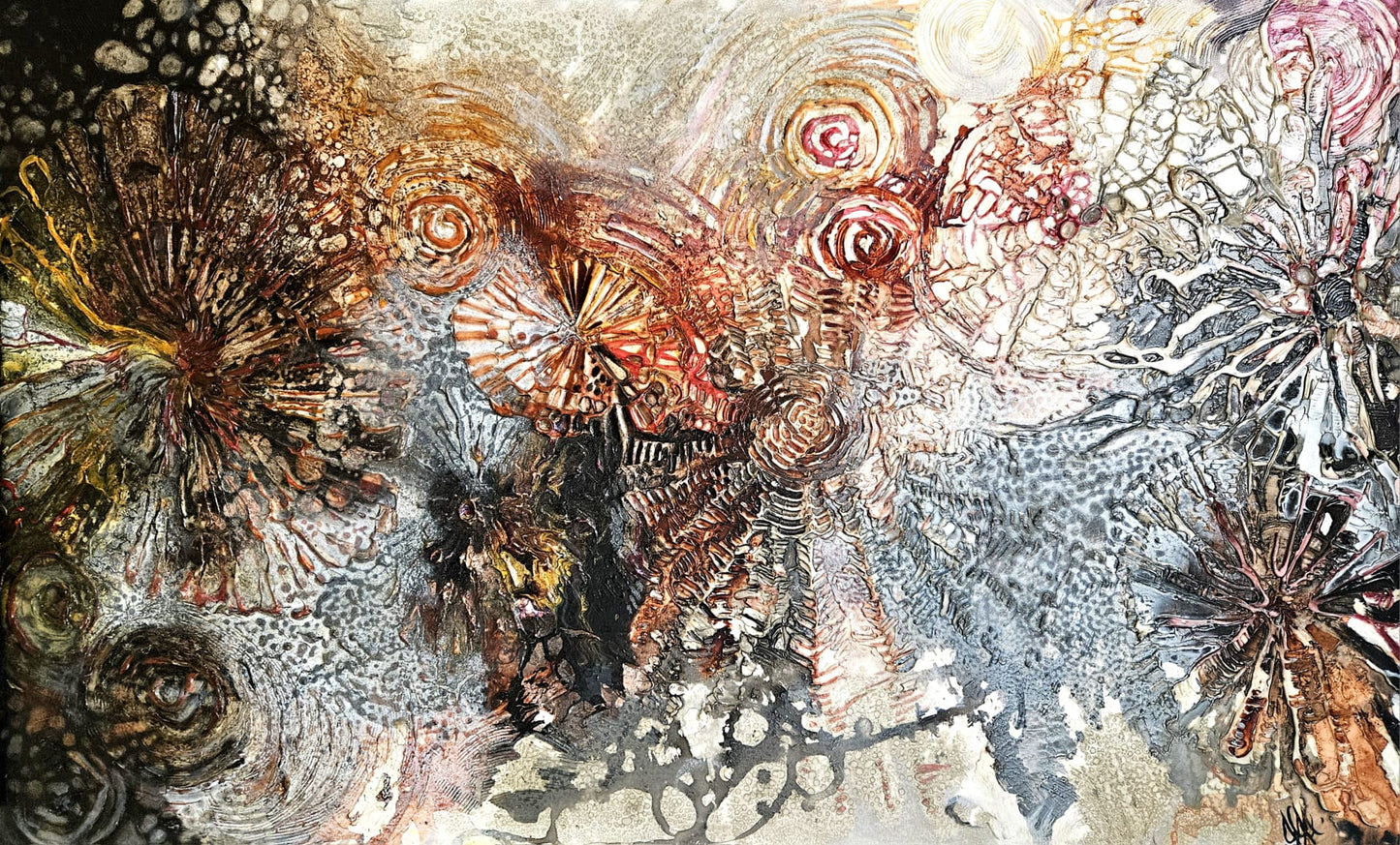 Jennifer Luck, Order of Chaos, Oil on Canvas