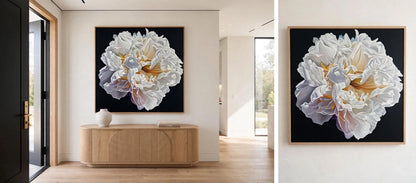 Jen Tucker, Mia Amore, Oil on Canvas, Oak Float Frame