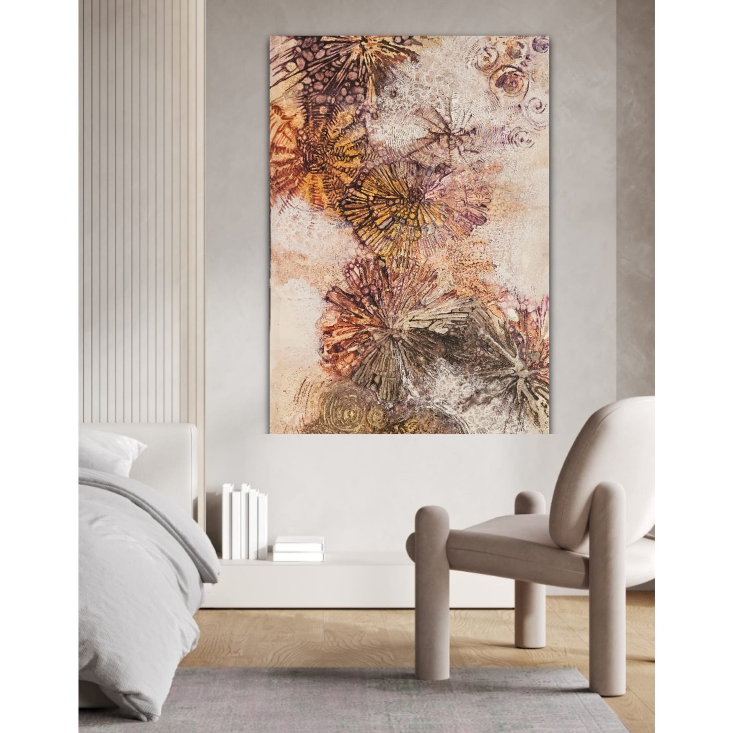 Jennifer Luck, Serene Chaos, Oil on Canvas