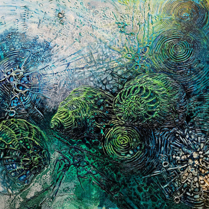 Jennifer Luck, Between Tide and Time, Oil on Canvas