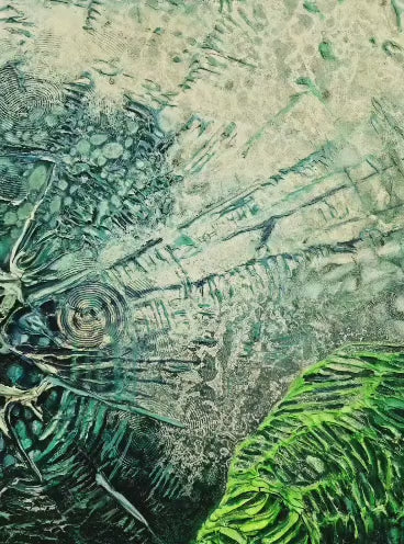 Jennifer Luck, Between Tide and Time, Oil on Canvas