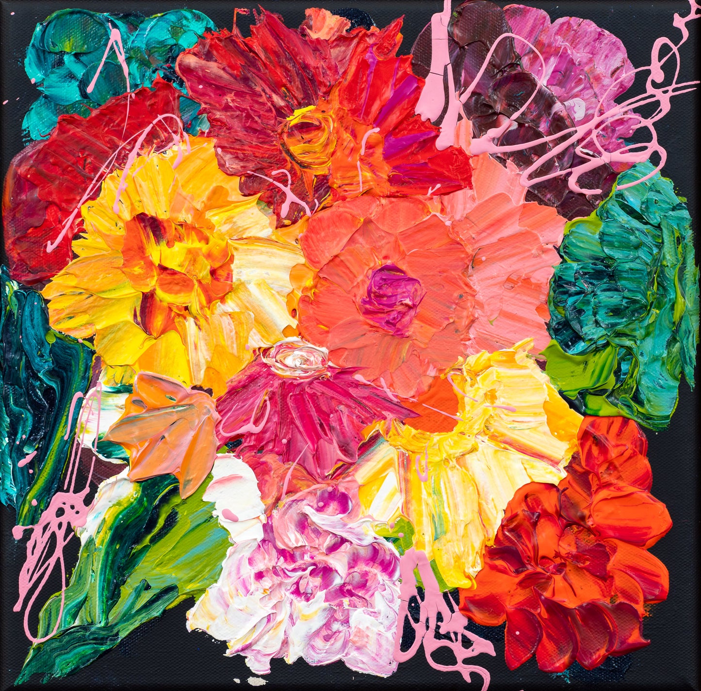 Kerry Bruce, Lush, Acrylic on Canvas
