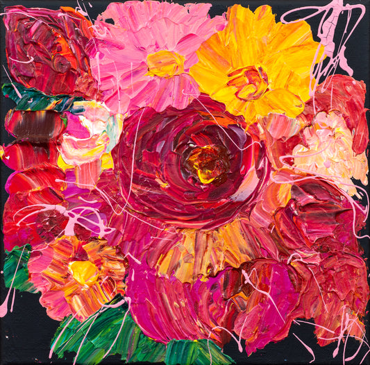 Kerry Bruce, Luscious, Acrylic on Canvas