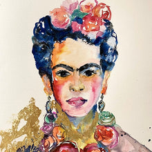Load image into Gallery viewer, Kerry Bruce, Frida, Acrylic on Archival Art Paper
