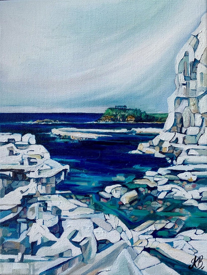 Alisa Beak, Summers Light, Oil & Mixed Medium on Canvas