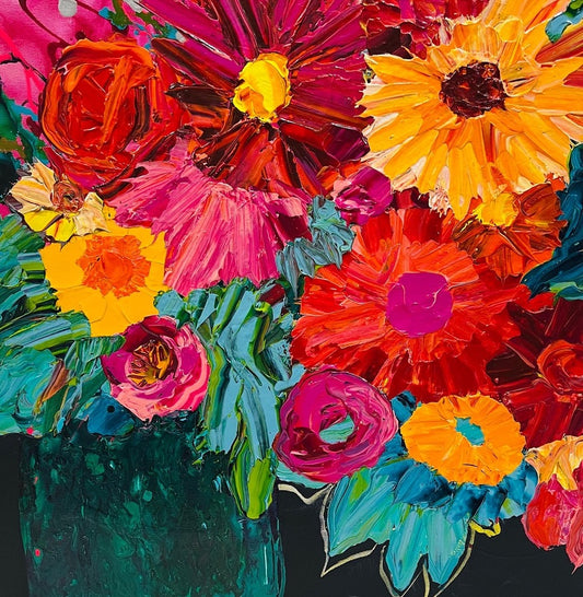 Kerry Bruce, Happy Daze, Acrylic on Canvas