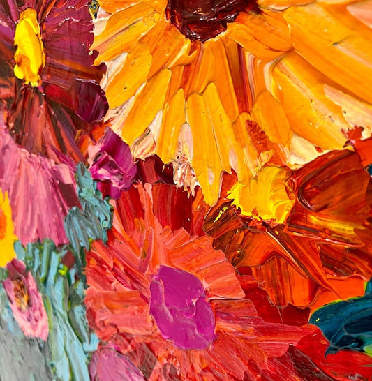 Kerry Bruce, Happy Daze, Acrylic on Canvas