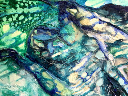 Jennifer Luck, Graceful Stingers, Oil on Canvas