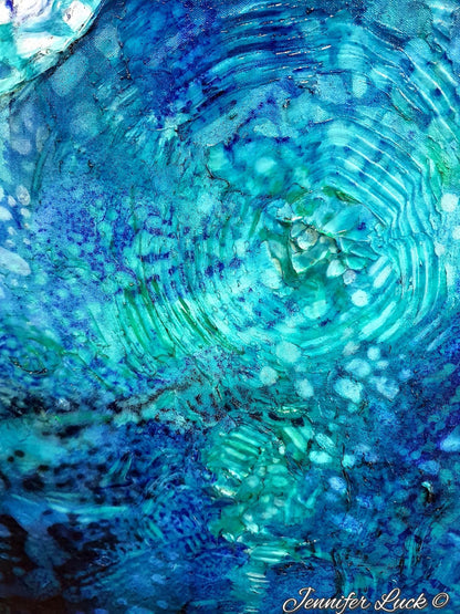 Jennifer Luck, Pacific Wonder, Oil on Canvas