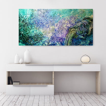 Jennifer Luck, Chameleon of the Sea, Oil on Canvas