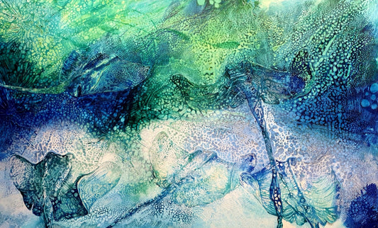 Jennifer Luck, Utopian Dance, Oil on Canvas