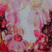 Load image into Gallery viewer, Kerry Bruce, Dancing Daisies, Acrylic on Canvas
