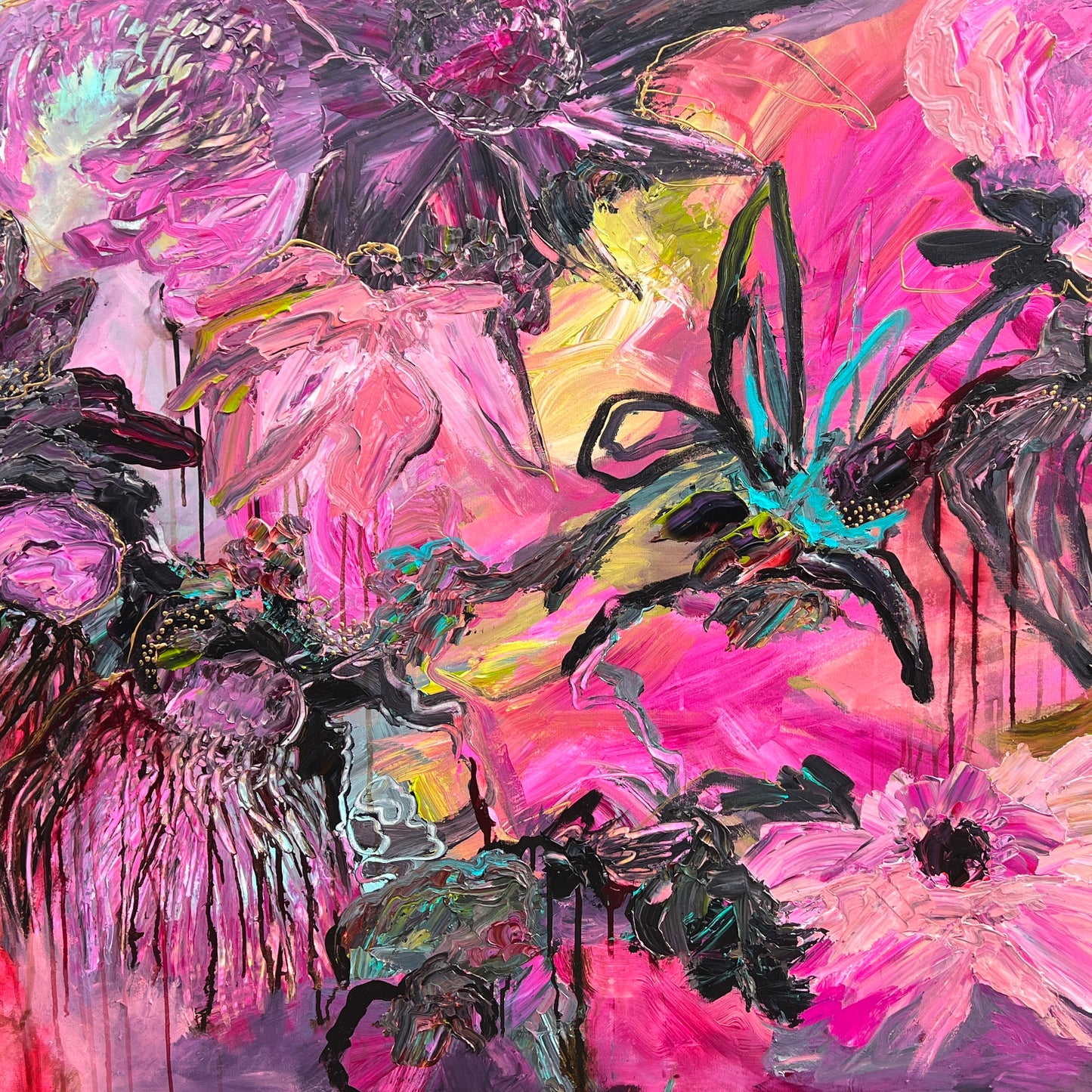 Kerry Bruce, Dreaming at Dusk, Acrylic on Canvas