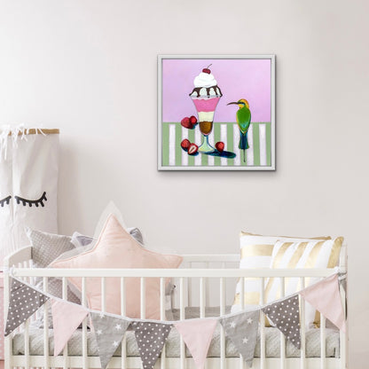 Vanessa Anderson, Australian Bee-eater, Acrylic and Oil on Canvas WAS $1490 NOW $990